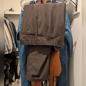 Ralph Lauren Patterned Wool Trousers